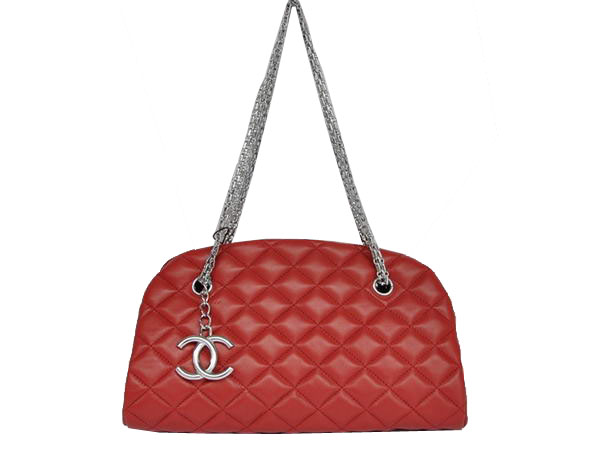 Best 2011 New Cheap Chanel Sheepskin Shoulder Bag 4709 Red On Sale